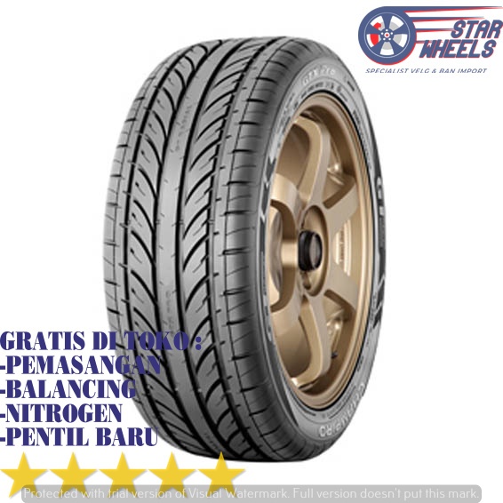 BAN MOBIL 185/55 R15 TUBLES MERK GT CHAMPIRO GTX PRO RING 15