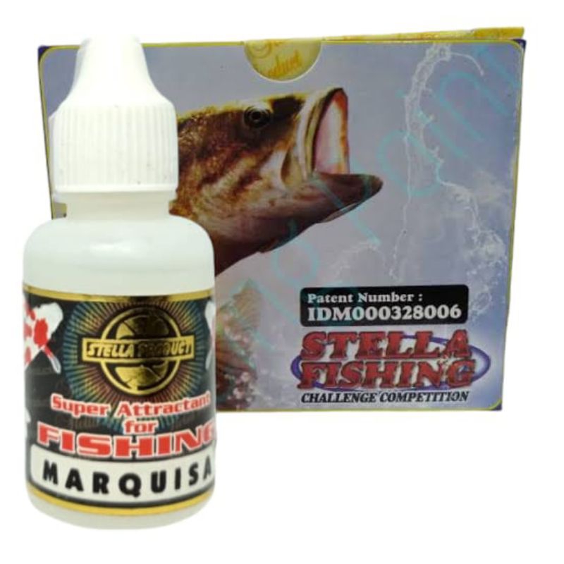 Essen Stella marquisa Biang Murni 30 ml 30ml Aroma marquisa Esen Pancing Essen ikan Kemasan Botol 30