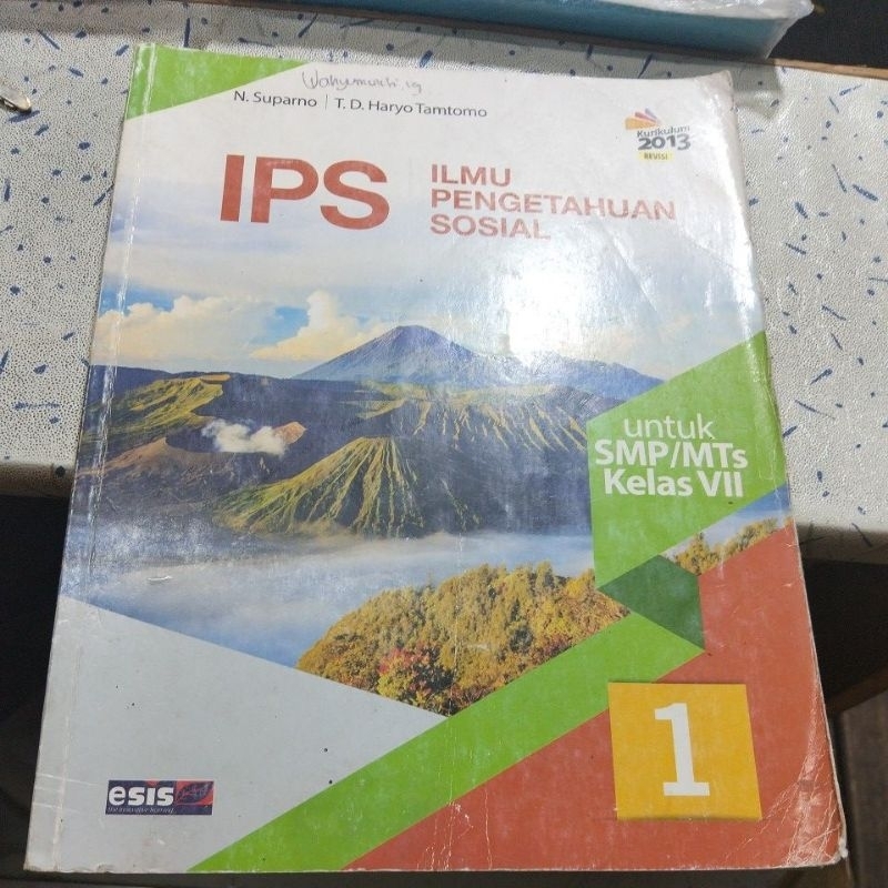 IPS kelas 7 kurikulum  2013 revisi