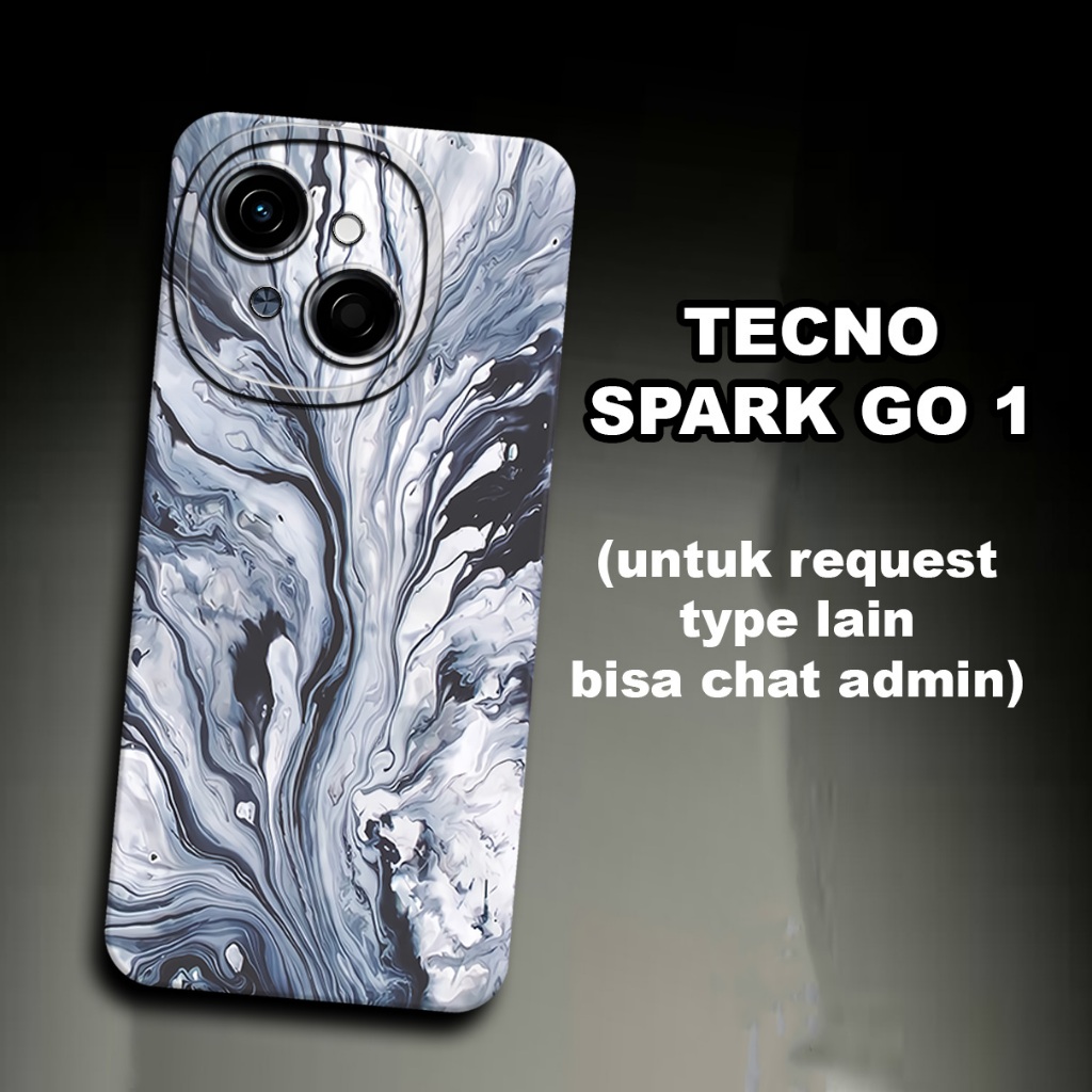 CC33/ Softcase karet lentur untuk TECNO SPARK GO 1/Motif cewek/case TECNO SPARK GO 1 /kesing TECNO S