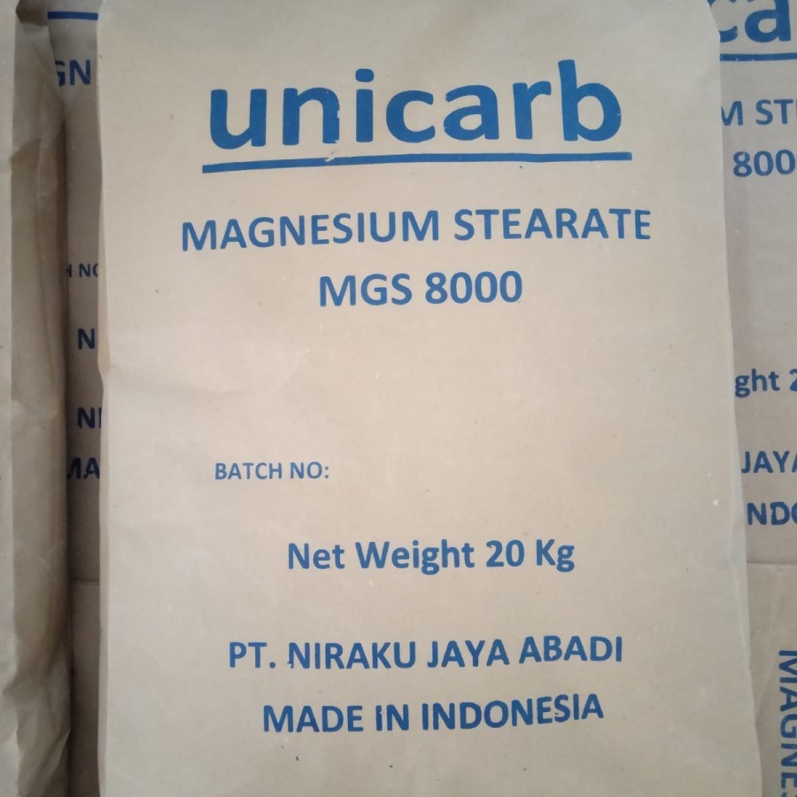 

Jual Magnesium Stearate 20 kg per sak