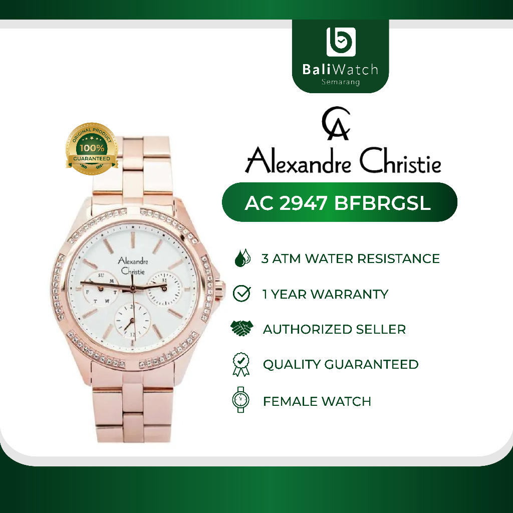 Alexandre Christie 2947 BFBRGSL Jam Tangan Wanita