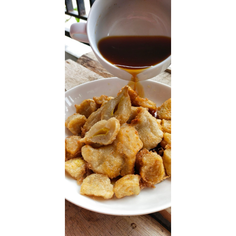 

pempek palembang enakkk banyak isi 10