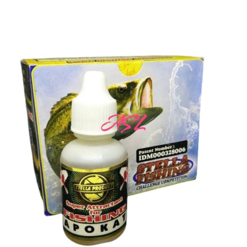 Essen Stella apokat Biang Murni 30 ml 30ml Aroma apokat Esen Pancing Essen ikan Kemasan Botol 30 mil