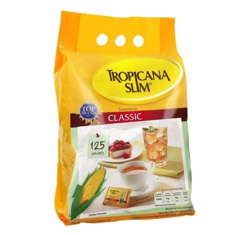 

Tropicana Slim Classic 125 Sachet