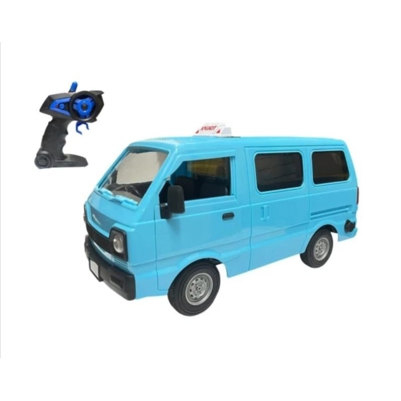 MAINAN ANAK REMOTE CONTROL ANGKOT MAS BASURI 1:16