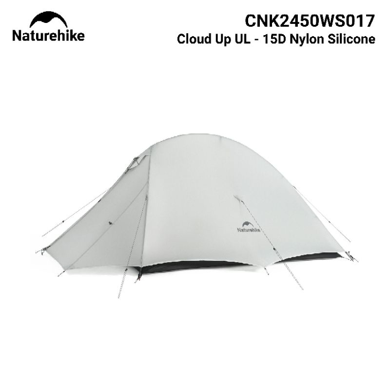 TENDA NATUREHIKE CLOUD UP UL SERIES 15D CNK2450WS017 ULTRALIGHT TENT 2 PERSON 3 SEASON CAMPING HIKIN