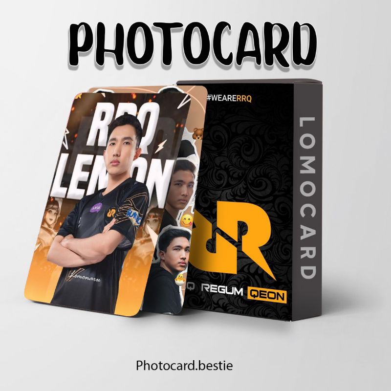 PHOTOCARD 100pcs 1sisi IKHSAN LEMON RRQ HOSHI