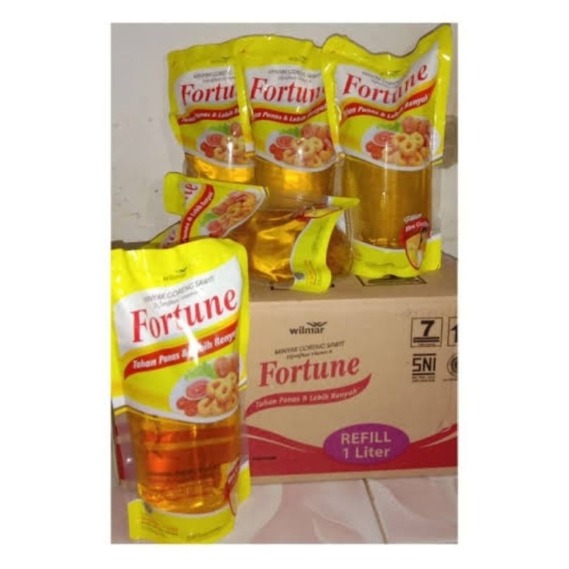

Minyak goreng 1Liter random