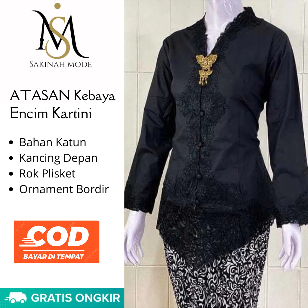 YZ4 ATASAN KEBAYA ENCIM KARTINI FREE HIJAB KEBAYA MODERN KEBAYA WISUDA KEBAYA PESTA KEBAYA KEKINIAN