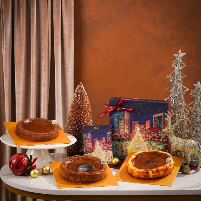 

Christmas in New York - Basque Burnt Cheesecake