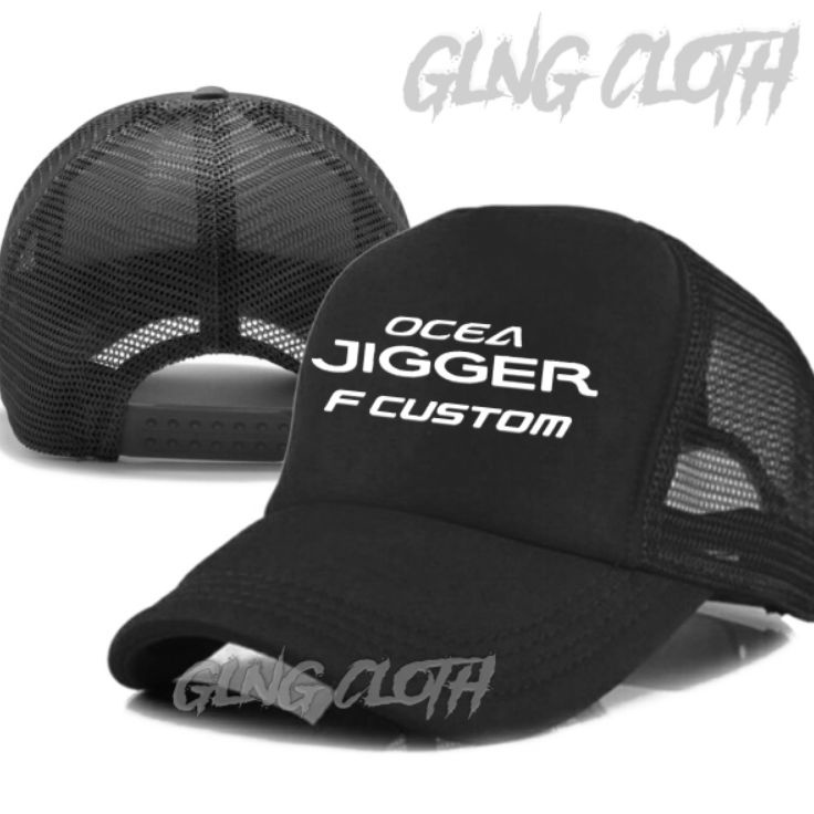 Update Terbaru  Topi Ocea Jigger F Custom Trucker Jaring  Topi Shimano Ocean Jigger F Custom  Topi M