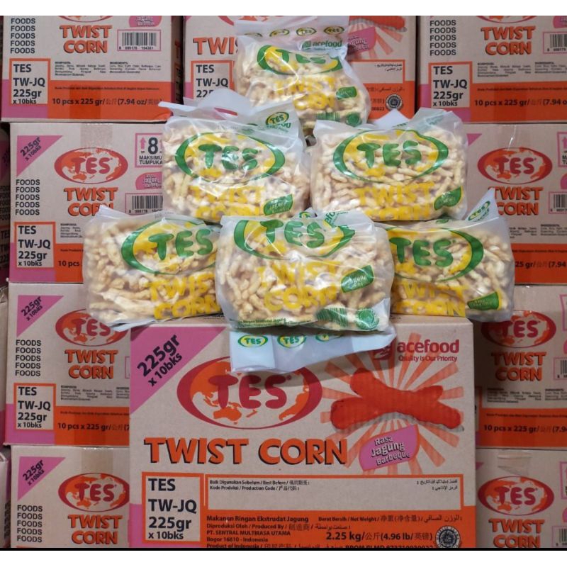 

Tes twis corn 225grm