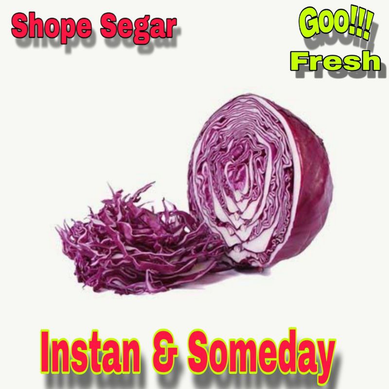 

Kol Ungu Sayur Salad Kubis Ungu 200 gram