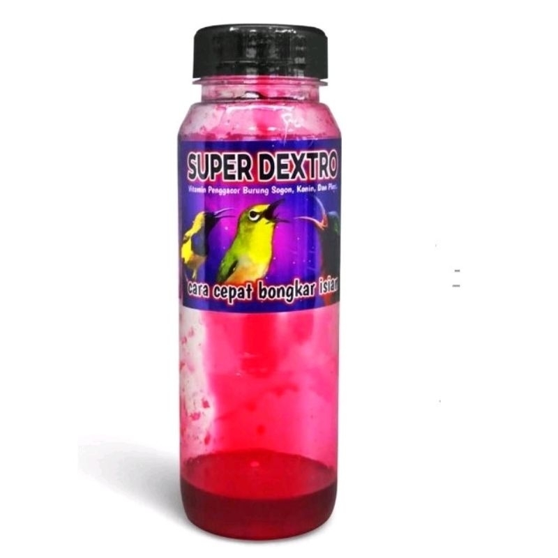 Super Dextro Instant Multivitamin Minuman Pleci Sogon Konin Vitamin Suplemen Doping Burung Gacor Dex