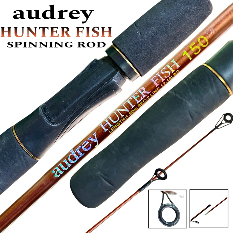 Joran Spinning Rod Audrey HUNTER FISH 150Cm