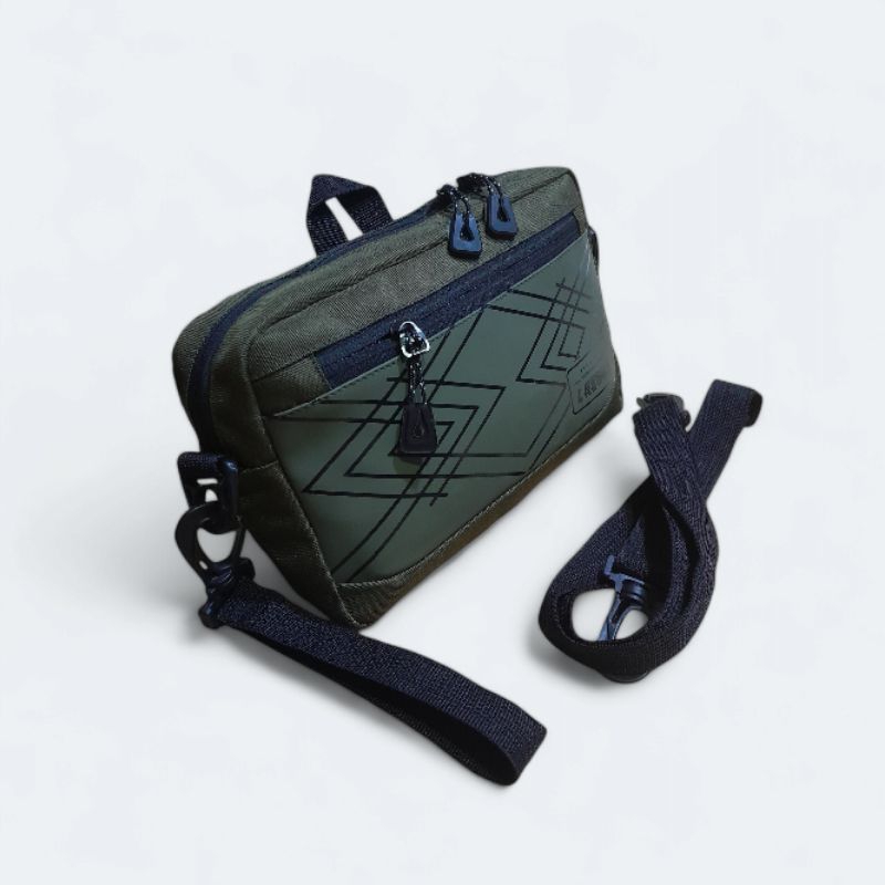 LEEGOS Tas Selempang Pria Motif Terbaru Tas SlingBag Pria Army