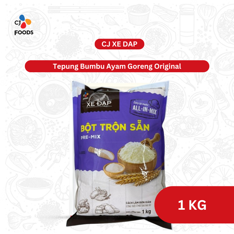 

CJ XE DAP Tepung Bumbu Ayam Goreng Original 1 KG