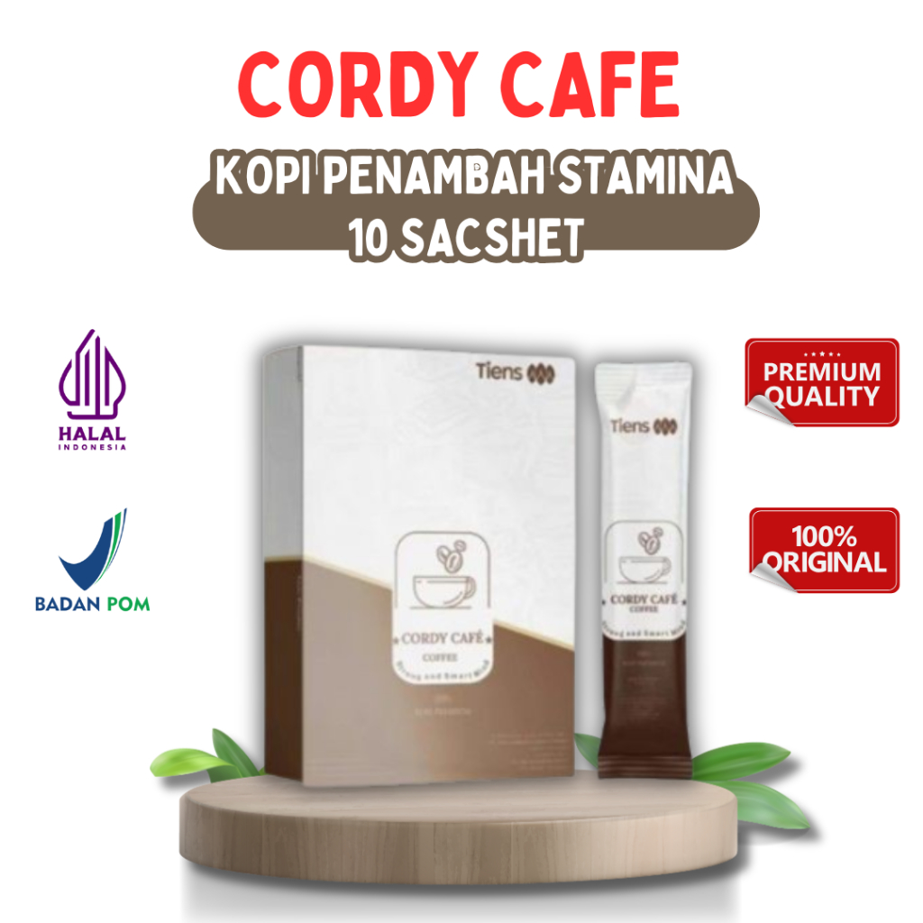 

Cordy Cafe Coffe - Kopi Stamina Pria dan Wanita - Cordyseps Kopi - Tiens Coffe Original Termurah