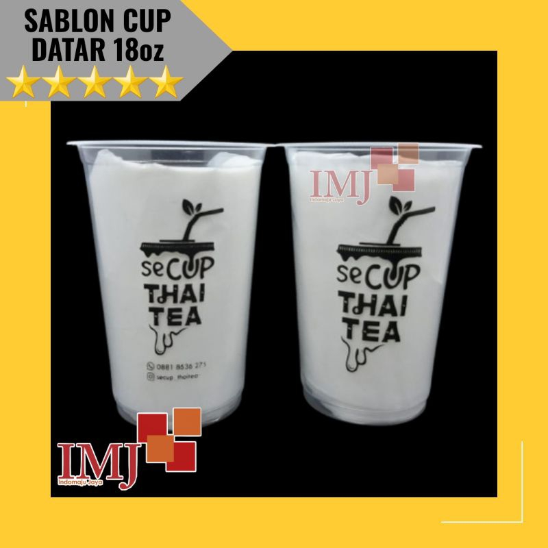 SABLON CUP 18oz CUSTOM DESAIN SABLON CUP 18 oz