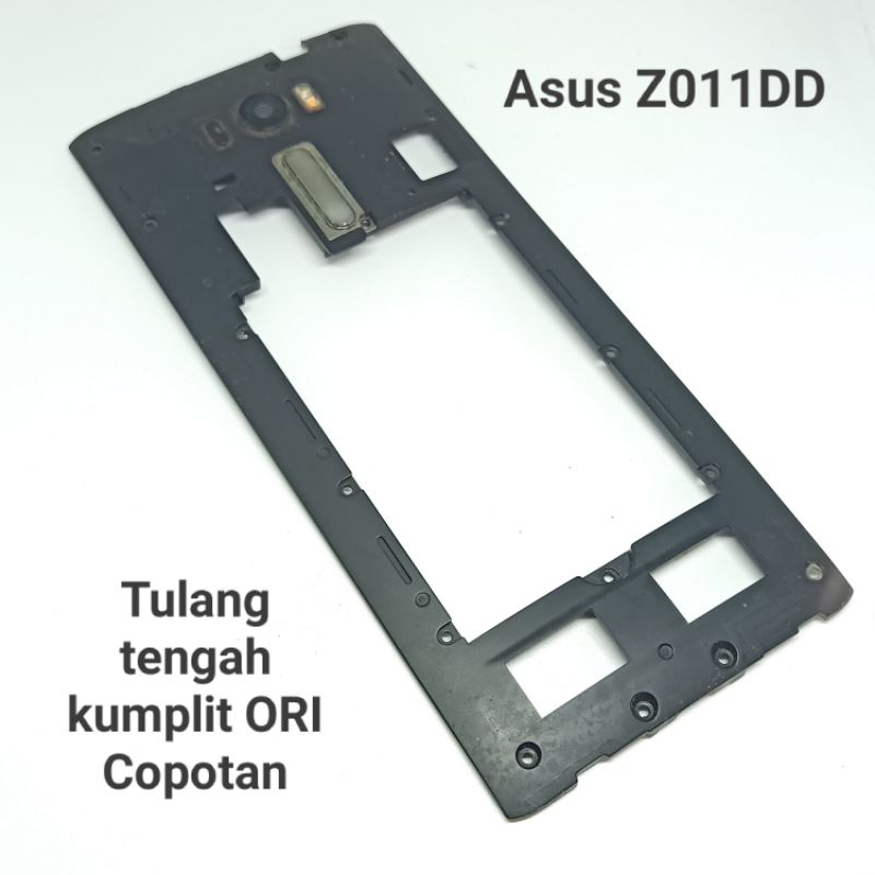 Tutup mesin plus tombol volume Asus Zenfone 2 laser 6 inchi Z011DD Ori Copotan