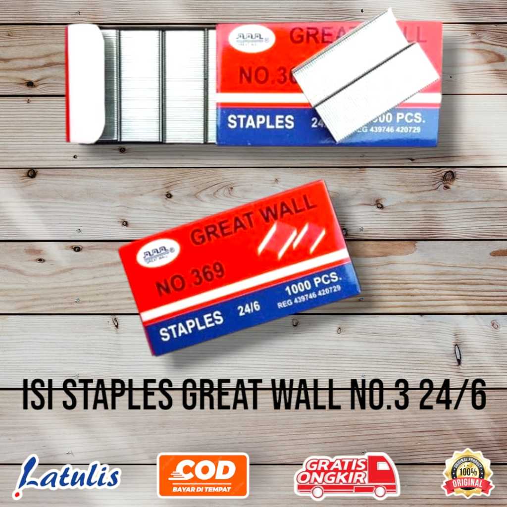 

Isi Staples Greatwall Besar