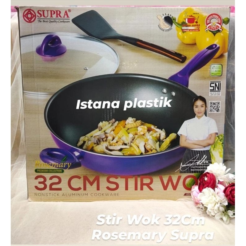 STIR WOK 32CM rosemary supra