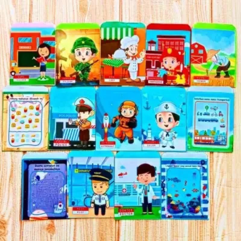 

Amplop ampau uang lebaran karakter snack profesi dan karakter