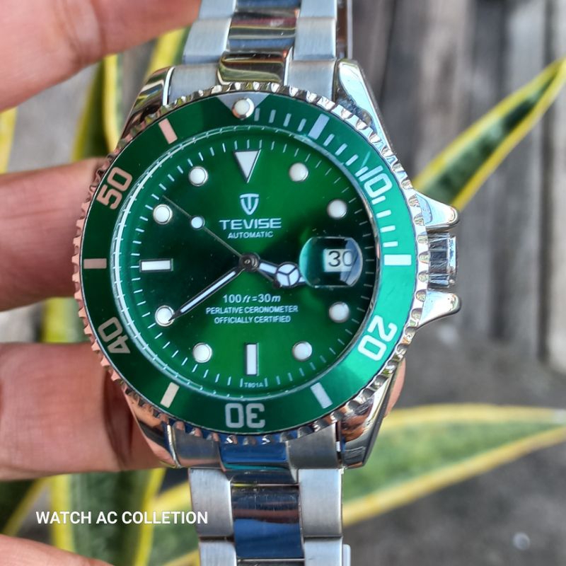 TEVISE T801 otomatis HULK FULL original second mulus ya