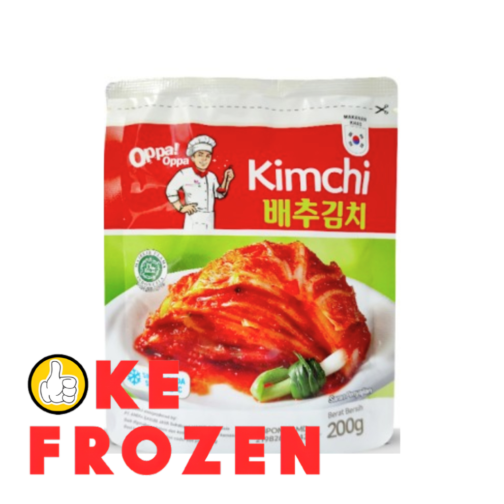 

OPPA KIMCHI 김치 200GR / SAWI PUTIH KHAS KOREA