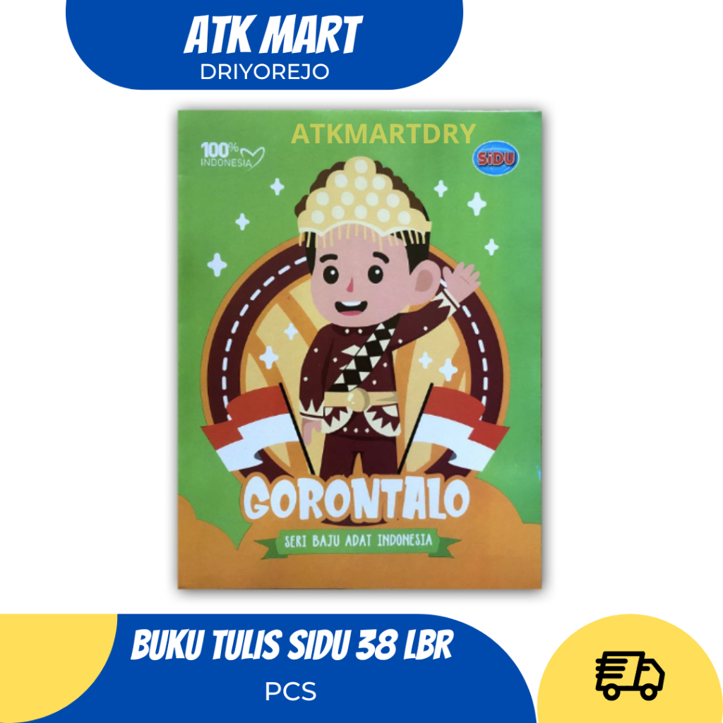 

BUKU TULIS SIDU 38 LEMBAR ANAK SEKOLAH BERGARIS PUTIH SATUAN ORIGINAL ECERAN PER PCS