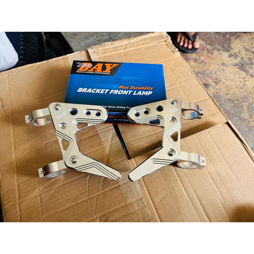 Pangkon Lampu Depan RX KING Bpro cnc Dudukan Lampu Breket Lampu