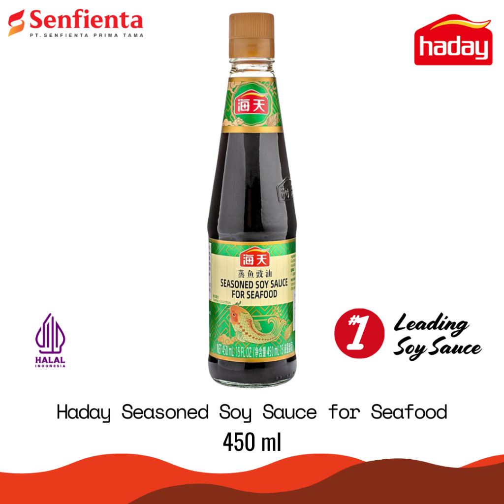 

Haday Seasoned Soy Sauce For Seafood 450 ml