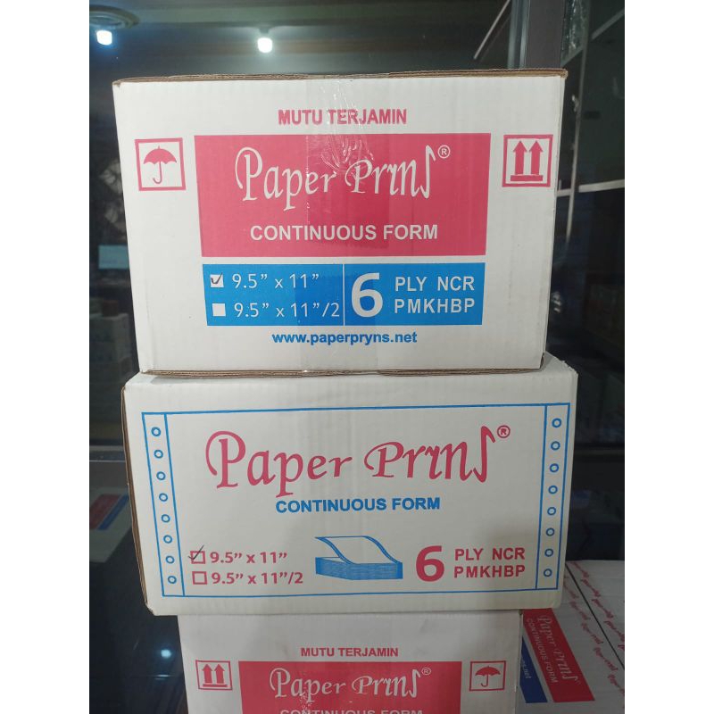 

paperpryns kertas CONTINUOSform 6ply9,5x11NCR