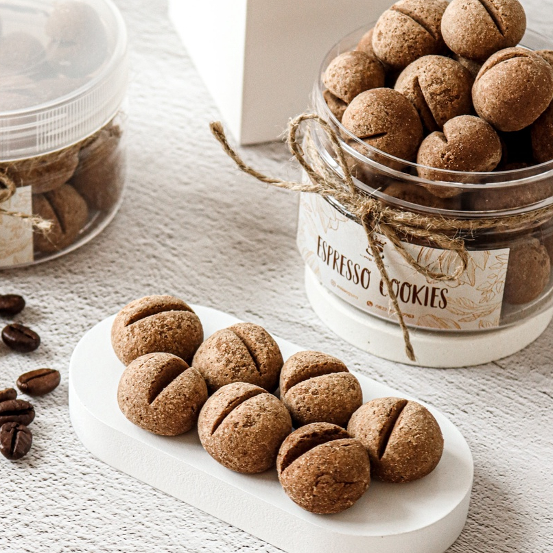 

espresso cookies / gluten free / dairy free / low sugar coffee bean