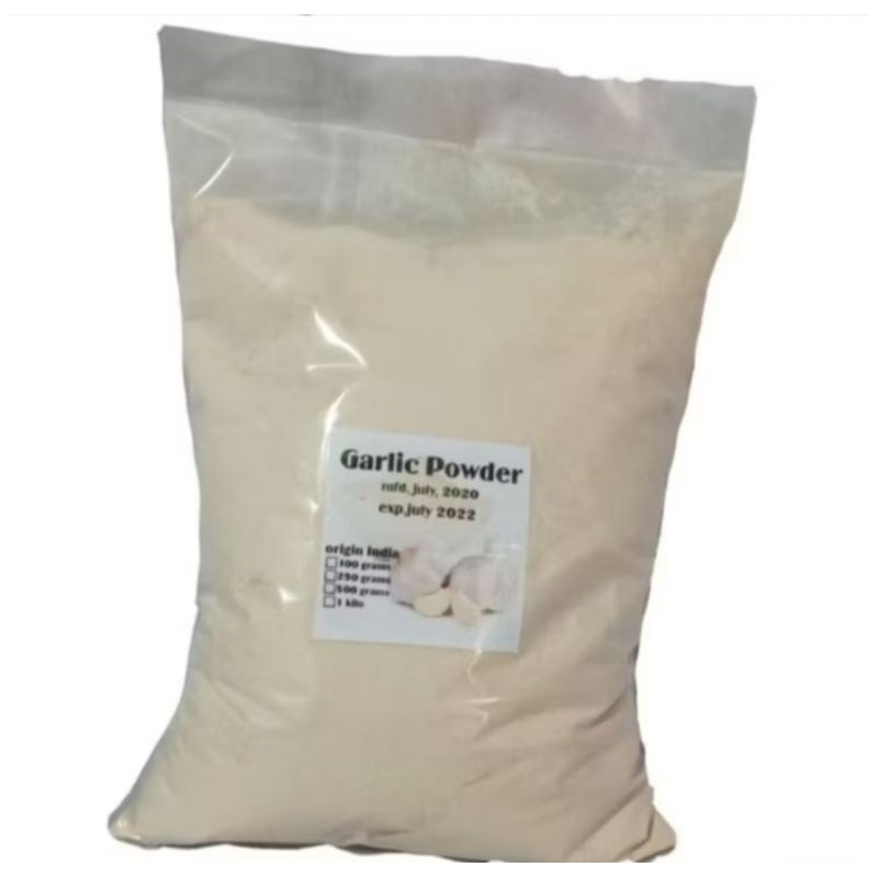 

Garlic powder bubuk bawang putih grade A wangi sedap aman halal jaminan