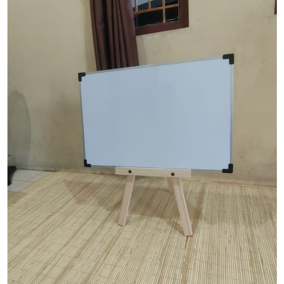 

Whiteboard Standing 60 cm,Papan Tulis Anak,Penyangga polos tidak di plistur