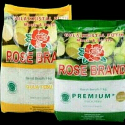 

Gula rose brand murni 1kg x2 100% original