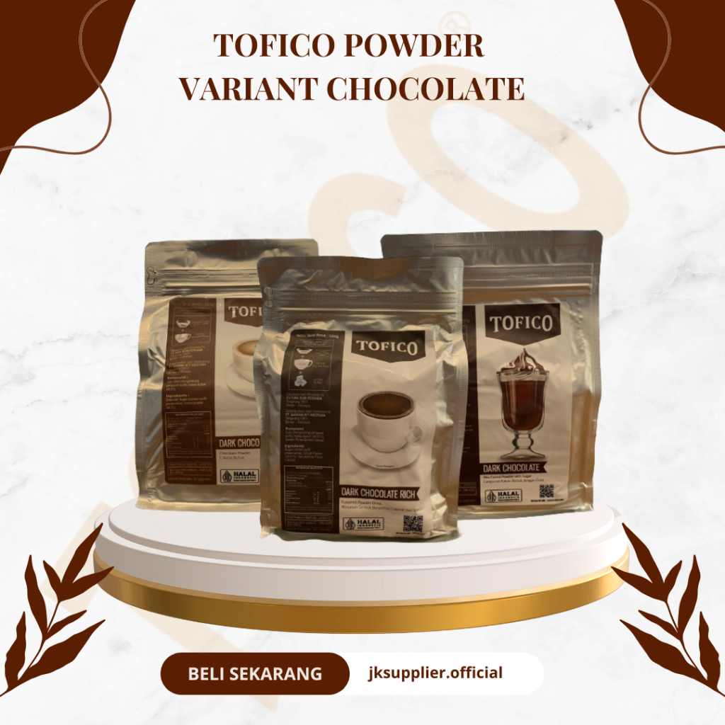 

Tofico Powder Variant Chocolate 1KG