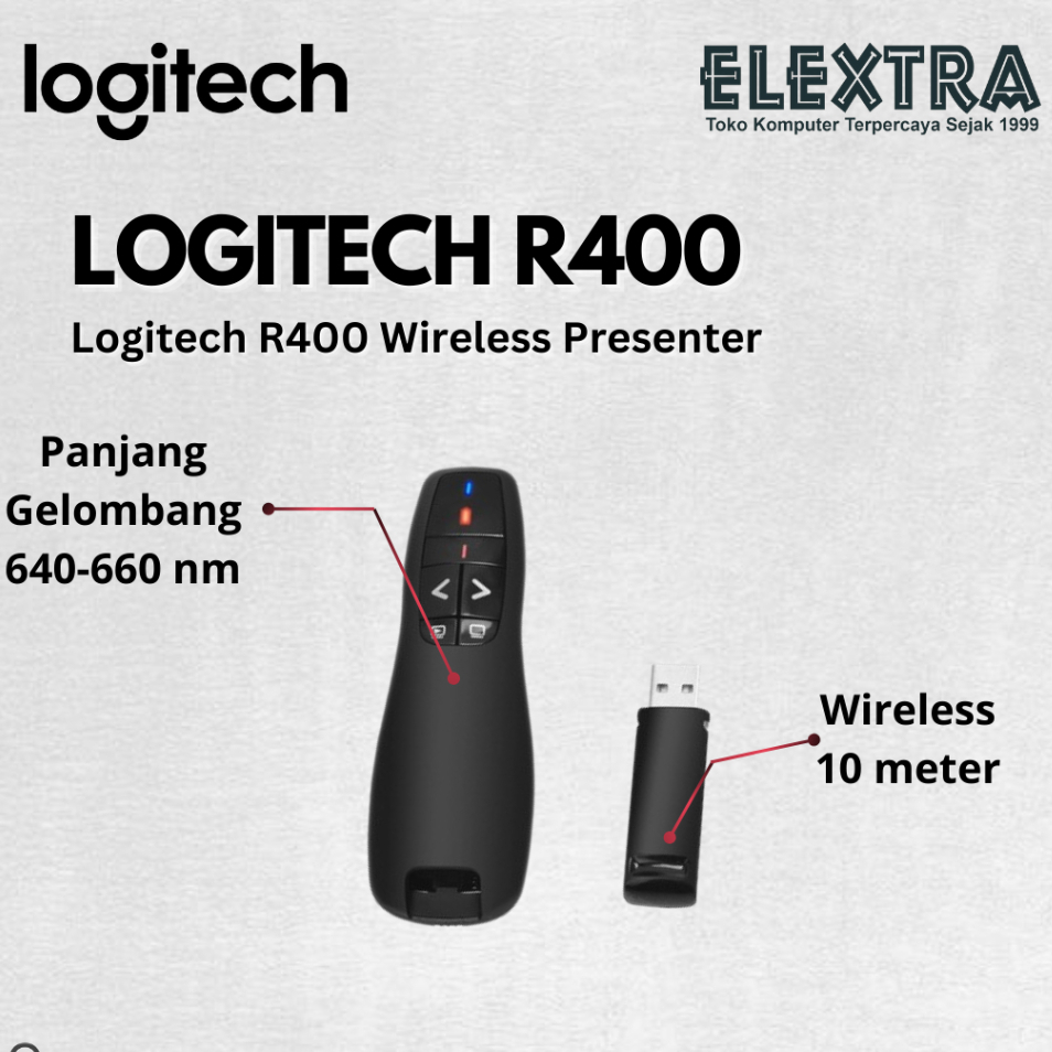 Pointer Logitech R400