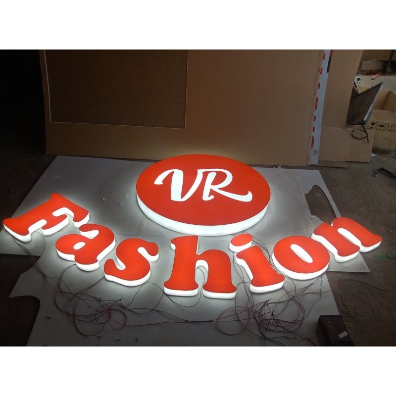 Huruf 3D Akrilik Led/Huruf Timbul Akrilik Led