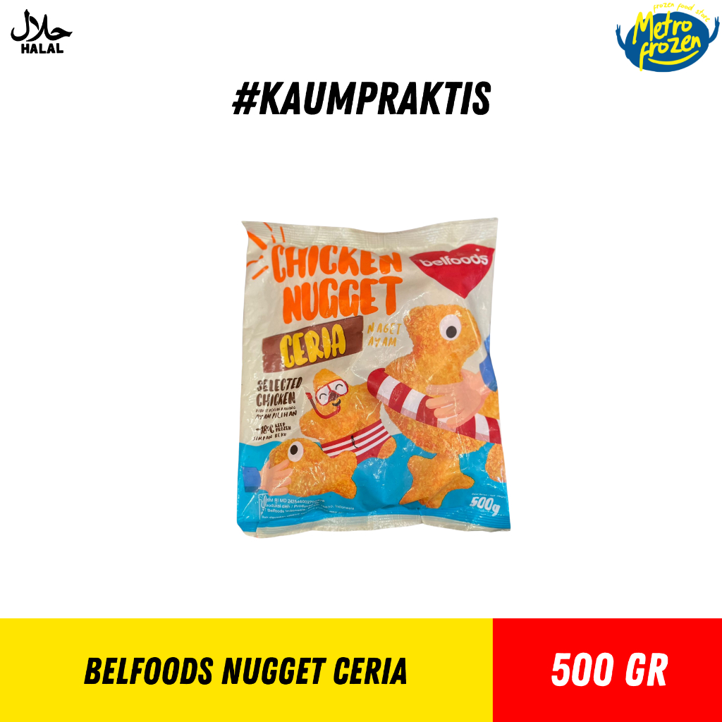 

BELFOODS Nugget Ceria 500gr