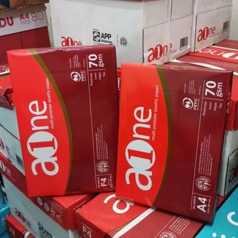 

(BISA INSTAN) KERTAS HVS AONE/PAPERONE A4 75 / A4 70GR/KERTAS FOTOKOPI/KERTAS MULTIFUNGSI