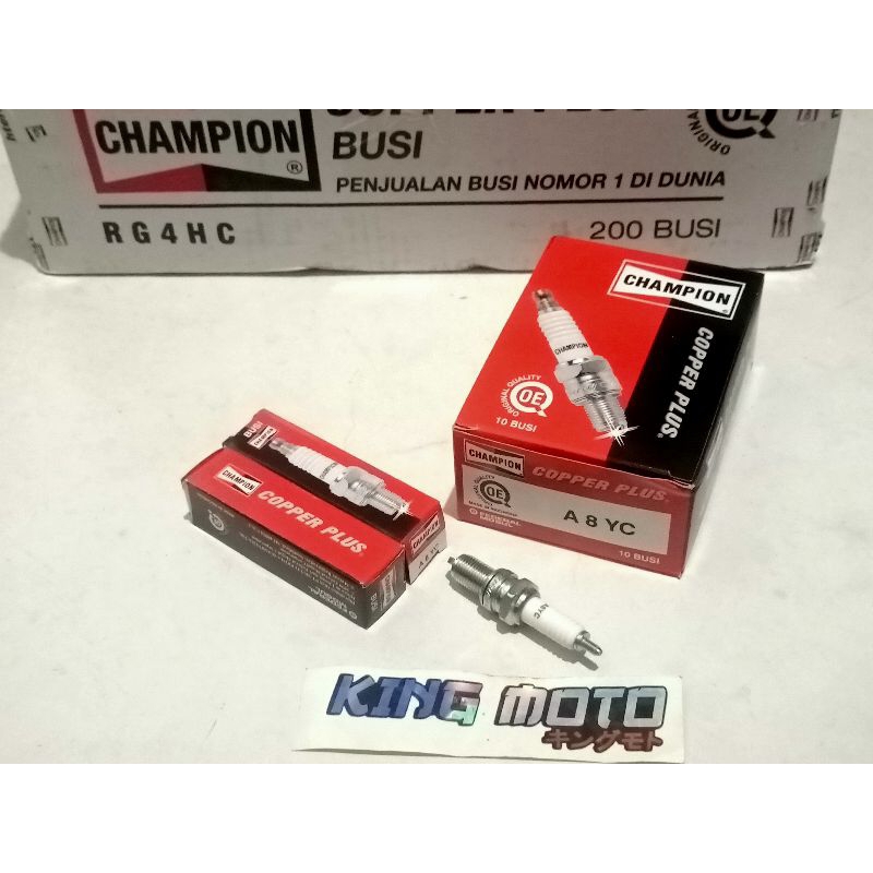 BUSI CHAMPION GL PRO MEGA PRO GL MAX TIGER NEOTECH BUSI CHAMPION ORIGINAL 100%(1 PIC) KODE A8YC