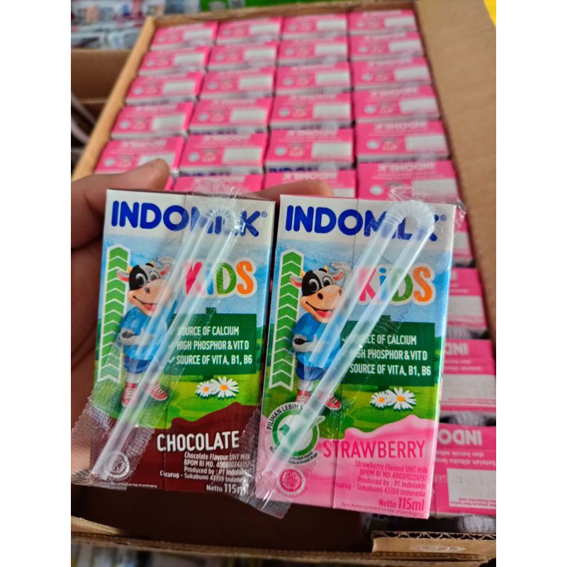 

SUSU INDOMILK KOTAK UHT 115ML STRAWBERRY DAN COKLAT