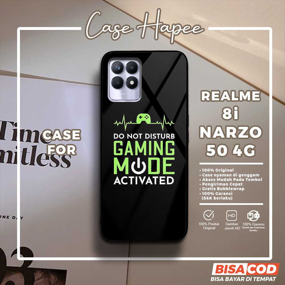 Case Realme 8i Casing Realme Narzo 50 4G [GAME] Casehapee Case Glossy Case Aesthetic Custom Case Pre