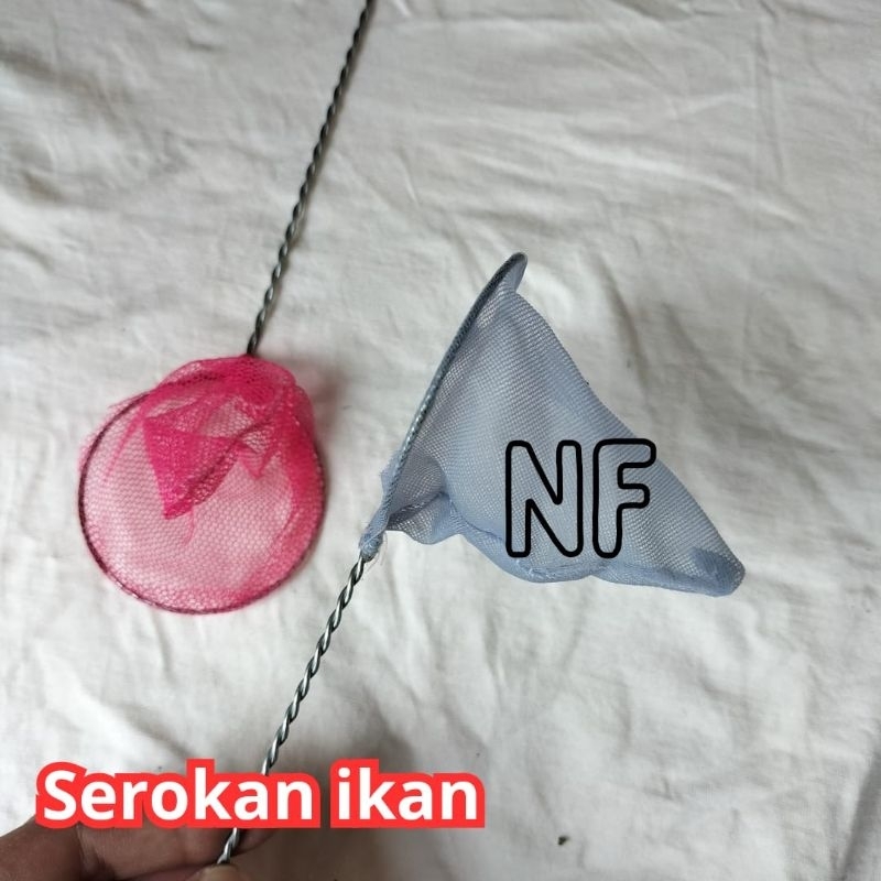 serokan ikan kecil /saringan ikan /serokan cupang ikan hias