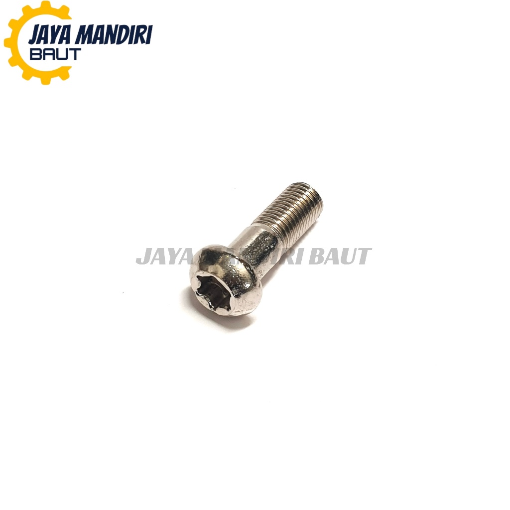 Baut Bintang Pala Babi Yamaha M10 10x30 Ulir Drat 14 Nekel
