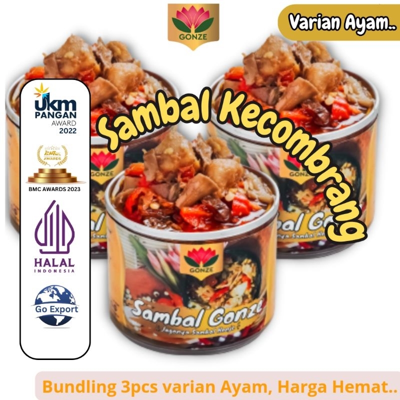 

Gonze - Sambal Ayam 3pcs Premier 140 gram