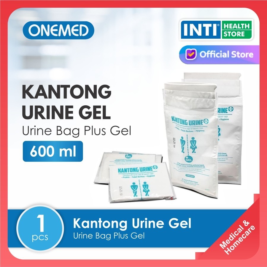 ONEMED Kantong Urine Plus Gel | Urine Bag Plus Gel